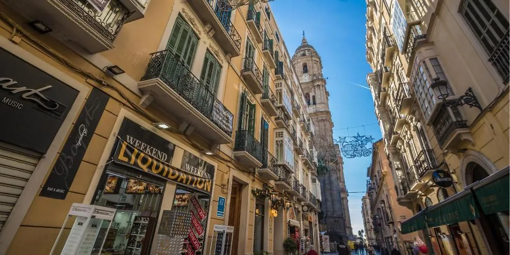 Chic Casa Cathedral At Calle Fresca 2-Bedroom Apartment In Malaga City Center